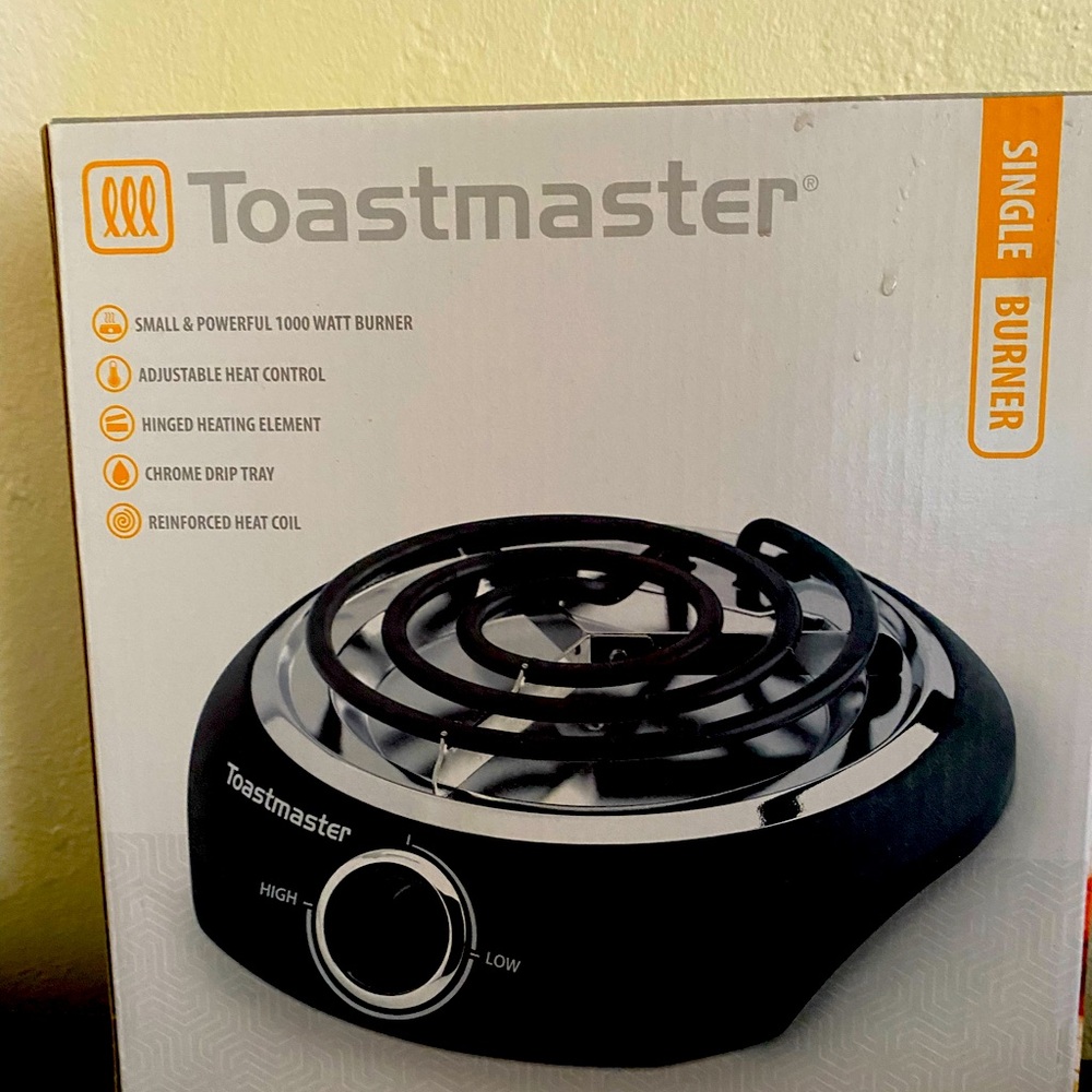 Toastmaster Single Burner